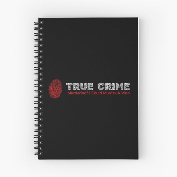 Item preview, True Crime Murderino - Murder A Vino Wine & Crime designed and sold by phoxydesign.