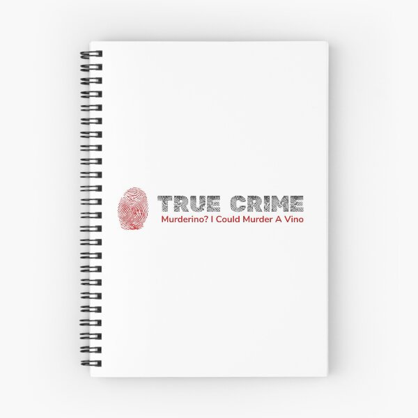 Item preview, True Crime Murderino - Murder A Vino Wine & Crime designed and sold by phoxydesign.