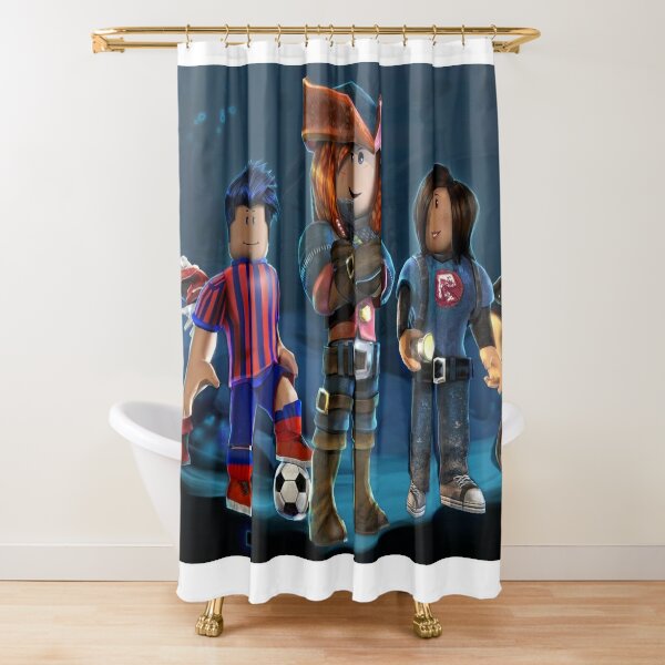 Roblox Misc Images Game Shower Curtain By Best5trading Redbubble - roblox game bathroom shower curtain bathroom shower curtains