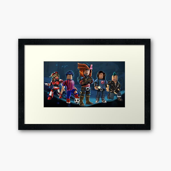 Roblox Game 2 Framed Art Print By Best5trading Redbubble - ice hockey roblox