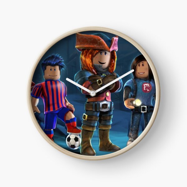 Roblox Mini Game Poster Clock By Best5trading Redbubble - hockey roblox