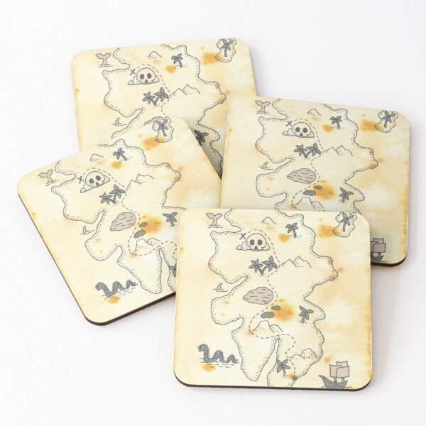 Item preview, Treasure map designed and sold by Azyrielle.