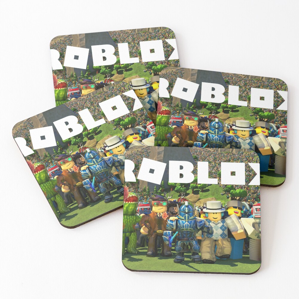 Roblox Game 2 Coasters Set Of 4 By Best5trading Redbubble - ninja turtle roblox game