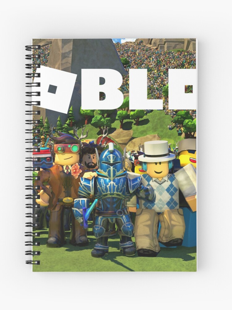 Roblox Game 2 Spiral Notebook By Best5trading Redbubble - roblox spiral notebooks redbubble