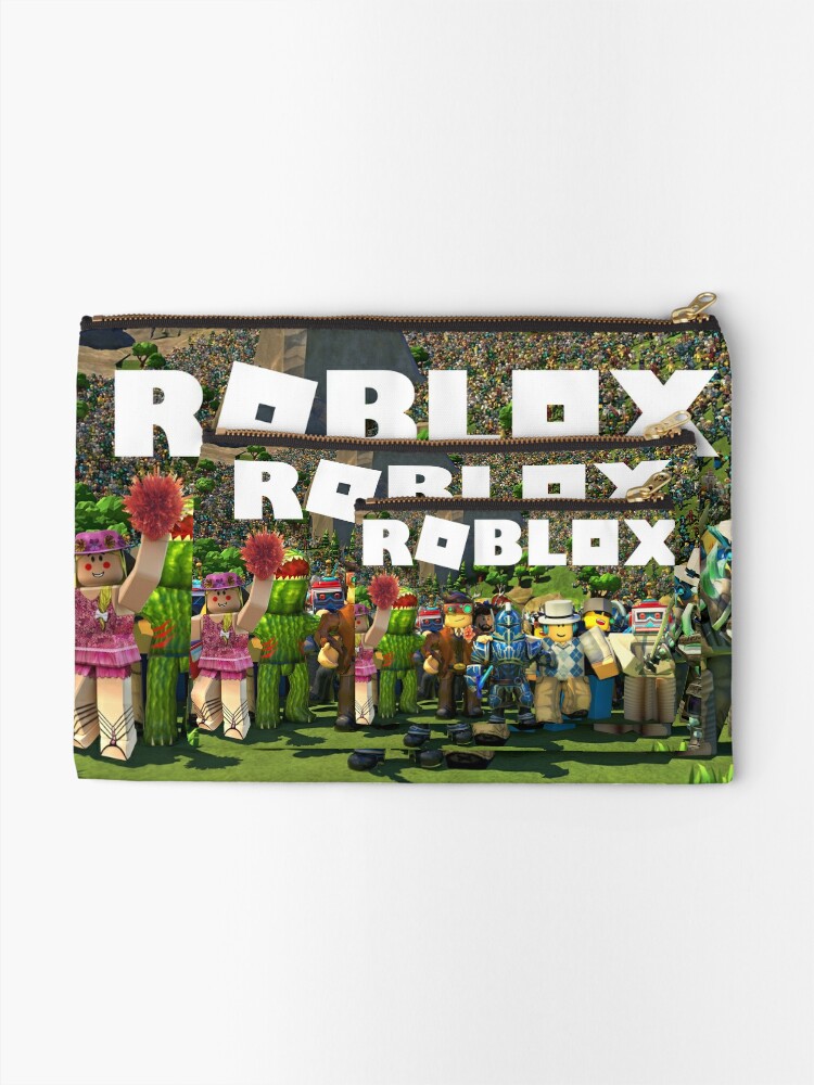 Roblox Game 2 Zipper Pouch By Best5trading Redbubble - hulk vs roblox