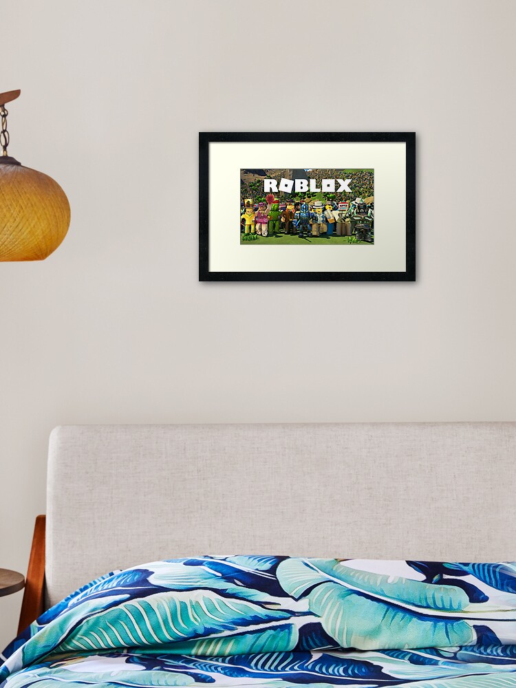 Roblox Game 2 Framed Art Print By Best5trading Redbubble - framed 2 roblox