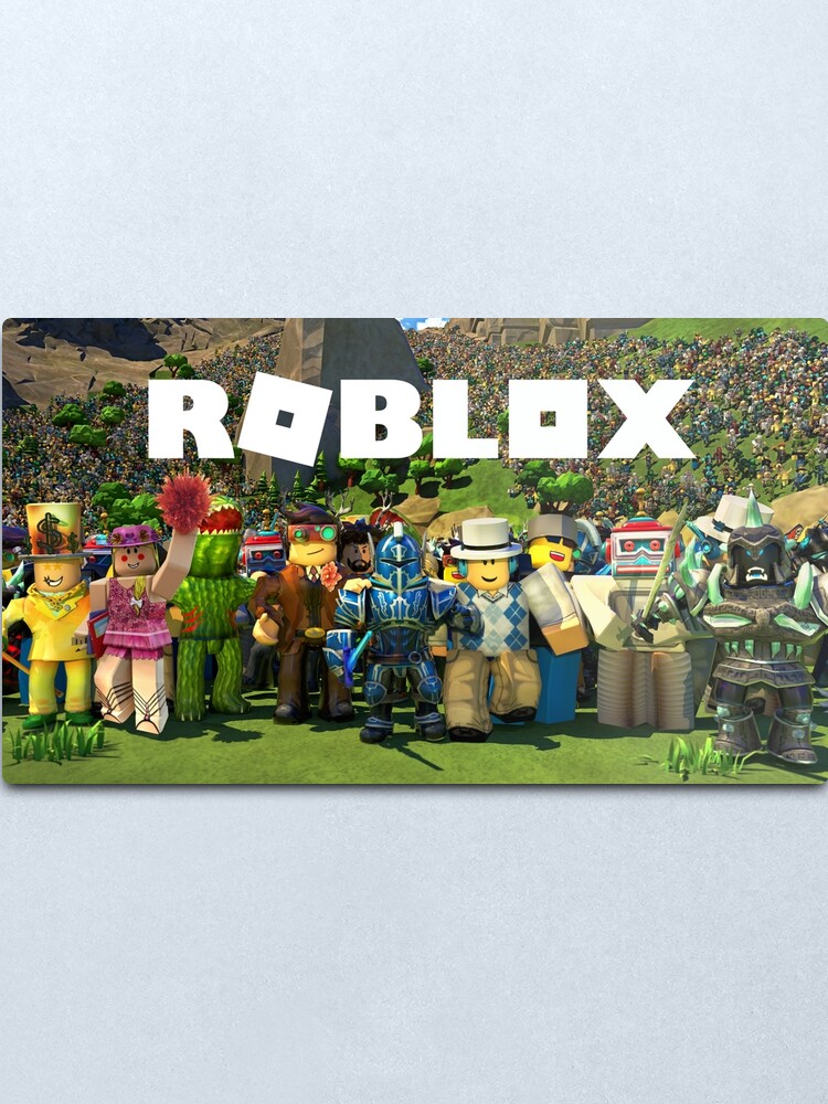 Roblox Game 2 Metal Print By Best5trading Redbubble - roblox metal print