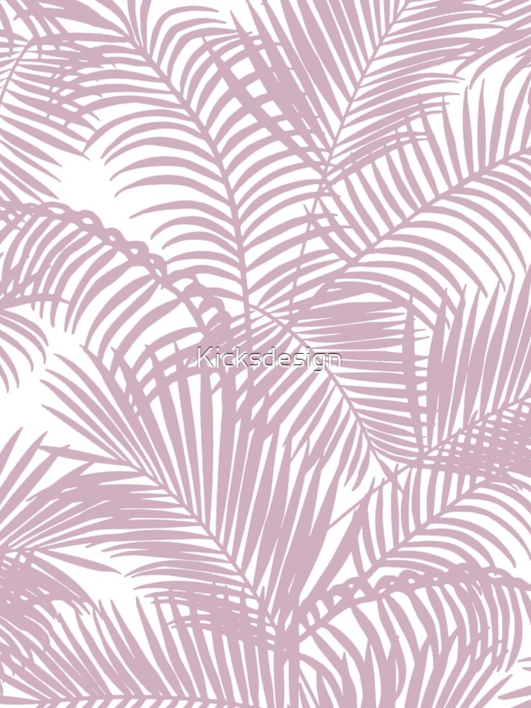 Discover Modern Tropical Lavender Palm Tree Floral Leggings