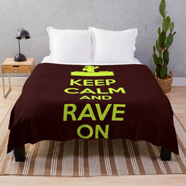Item preview, Keep Calm And Rave On designed and sold by Kreativista.