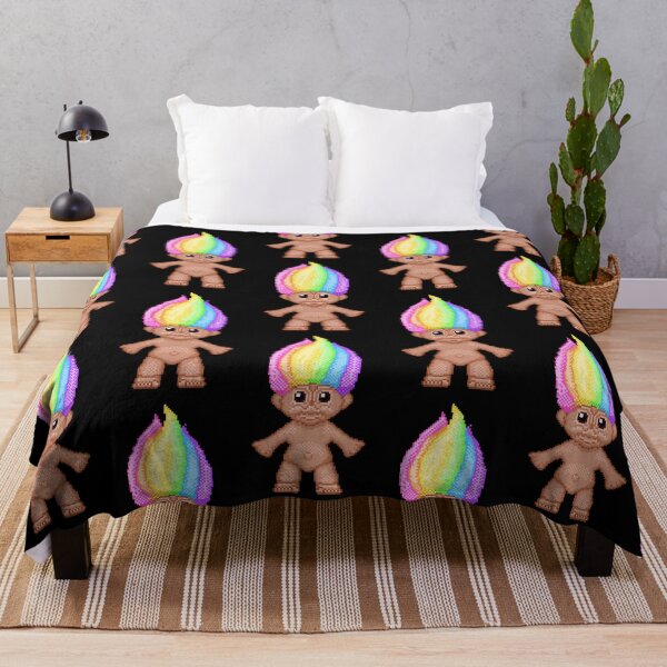 Item preview, Rainbow Troll Kawaii pixel art vaporwave designed and sold by Freakfla.