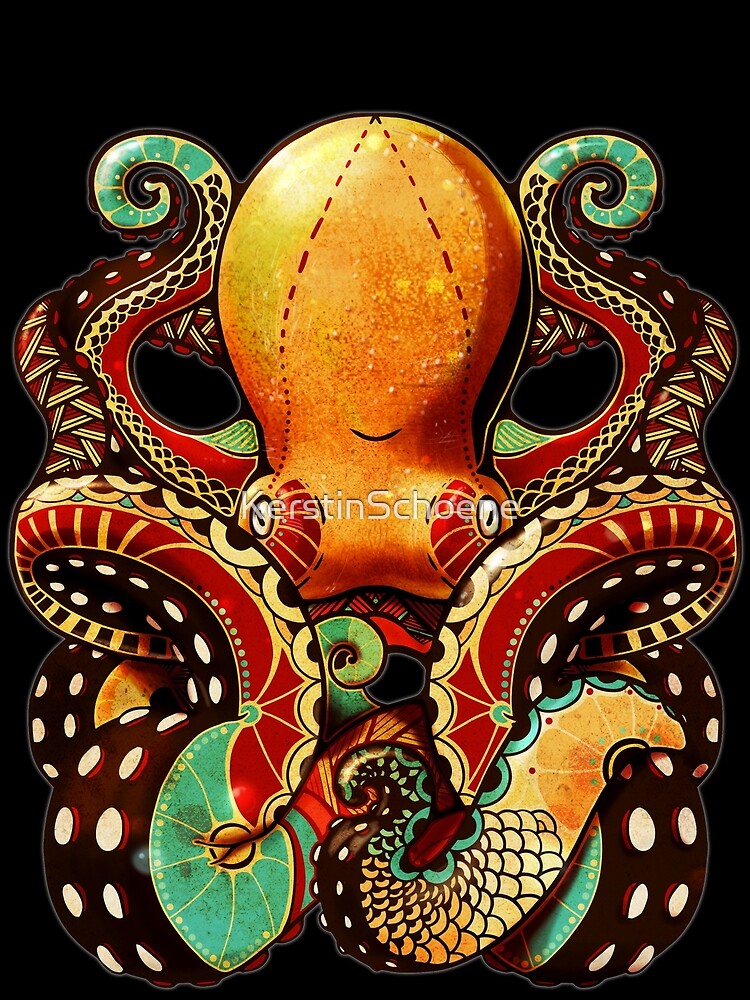 the octopus von KerstinSchoene