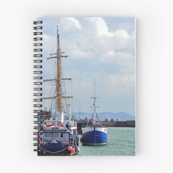 Item preview, Tall Ship at Weymouth Harbour Dorset UK  designed and sold by lynn carter.
