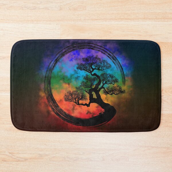 Item preview, Enso Zen Circle and Bonsai Tree Nebula designed and sold by k9printart.