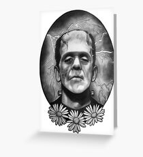 Boris Karloff as Frankenstein's Monster Greeting Card
