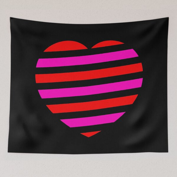 Item preview, Heart; Gestreiftes Herz designed and sold by Kreativista.