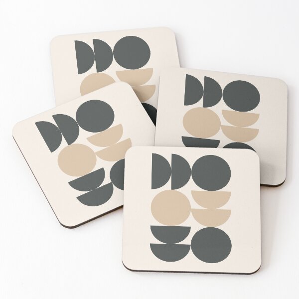 Item preview, Modern Geometric Abstract shapes artwork 5 designed and sold by nineFlorals.