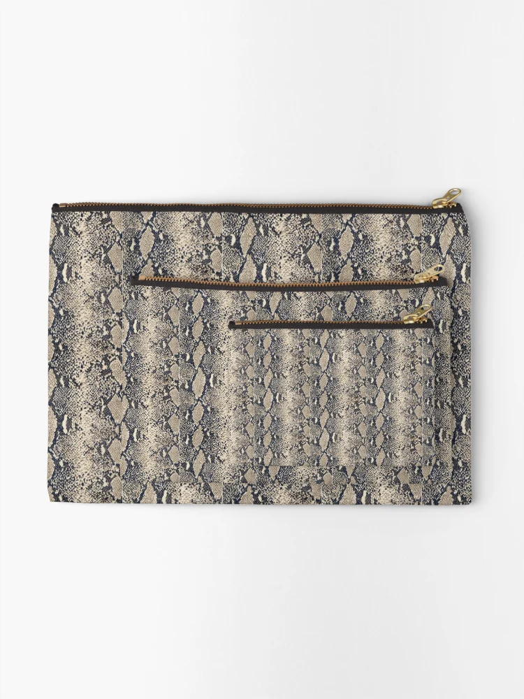 Thumbnail 2 of 4, Zipper Pouch, Python pattern designed and sold by Ludivine1902.