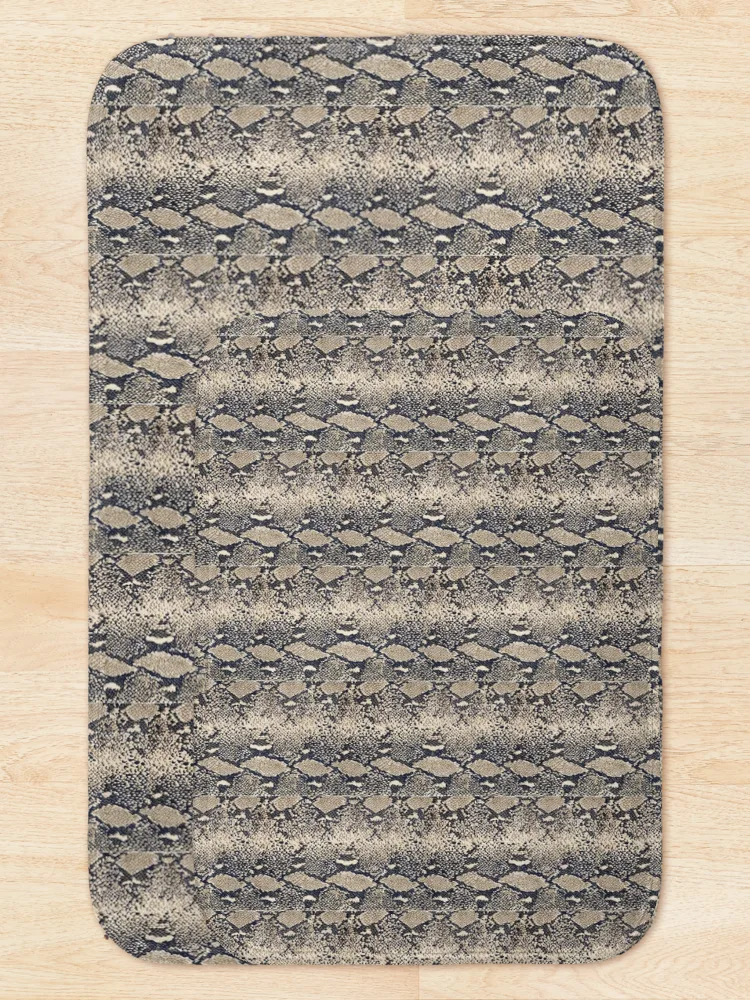 Thumbnail 5 of 6, Bath Mat, Python pattern designed and sold by Ludivine1902.
