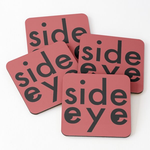 Item preview, Side Eye (black and faded red) designed and sold by ChristopheSpink.