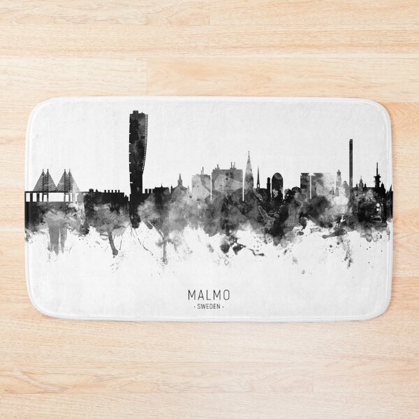 Item preview, Malmo Sweden Skyline designed and sold by ArtPrints.