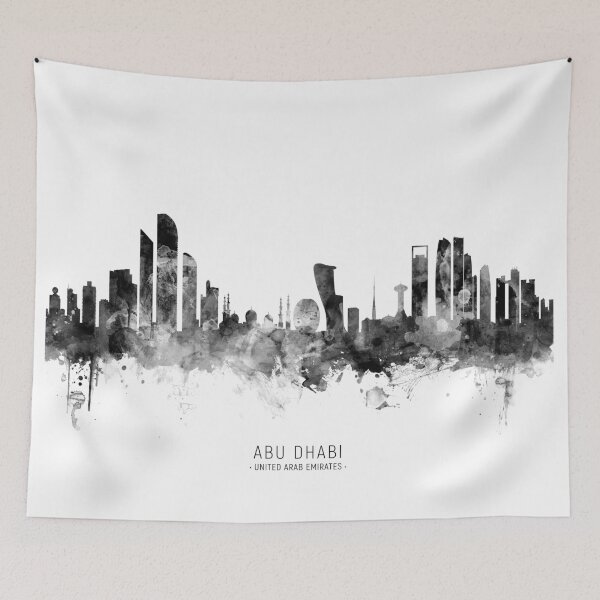 Item preview, Abu Dhabi Skyline designed and sold by ArtPrints.