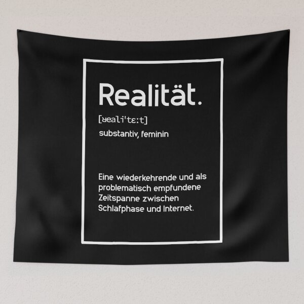 Item preview, Definition of reality: time span between sleep and internet designed and sold by RAWWR.