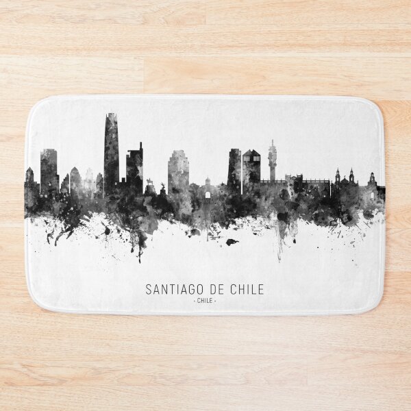 Item preview, Santiago de Chile Skyline designed and sold by ArtPrints.