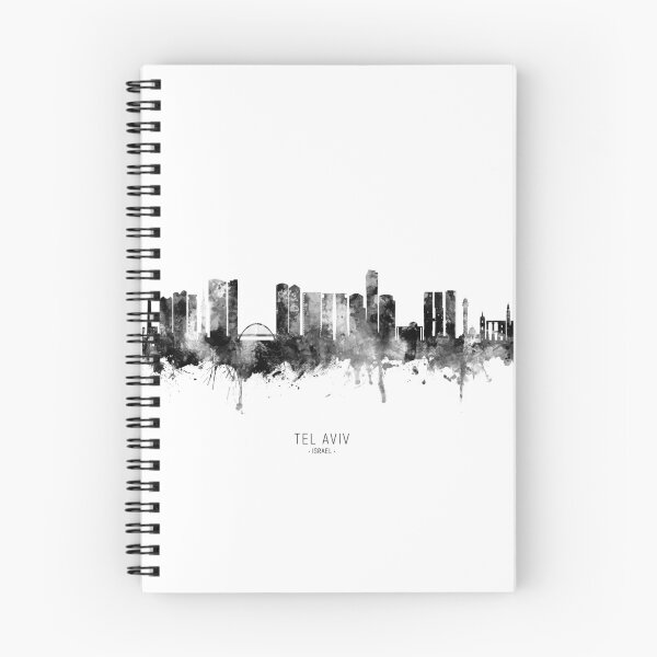 Item preview, Tel Aviv Israel Skyline designed and sold by ArtPrints.