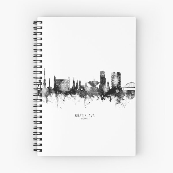 Item preview, Bratislava Slovakia Skyline designed and sold by ArtPrints.