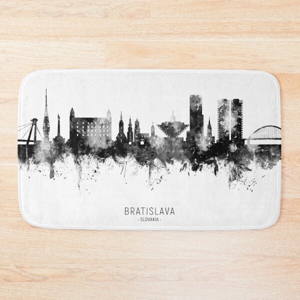 Item preview, Bratislava Slovakia Skyline designed and sold by ArtPrints.