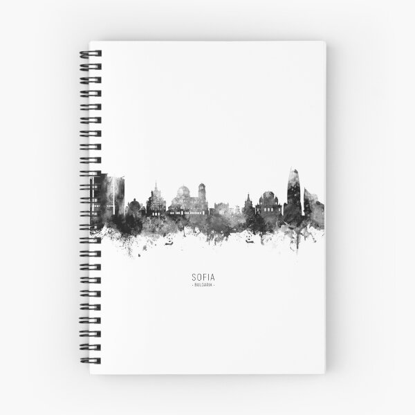 Item preview, Sofia Bulgaria Skyline designed and sold by ArtPrints.