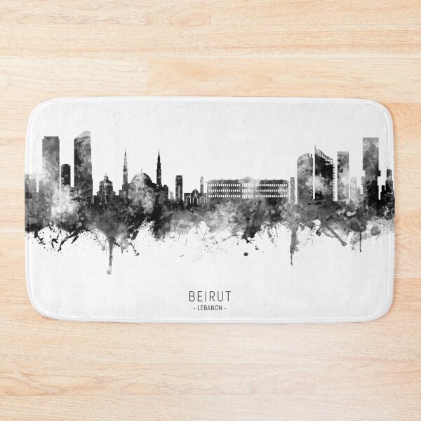 Item preview, Beirut Lebanon Skyline designed and sold by ArtPrints.