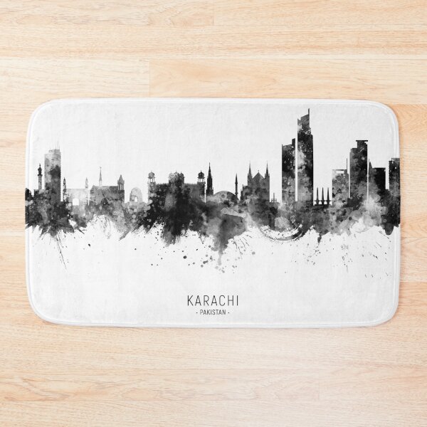 Item preview, Karachi Pakistan Skyline designed and sold by ArtPrints.
