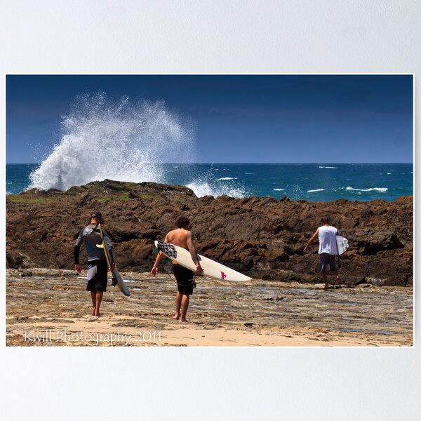 Snapper Rocks Poster