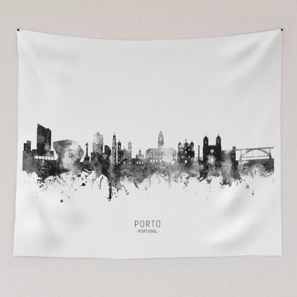 Item preview, Porto Portugal Skyline designed and sold by ArtPrints.