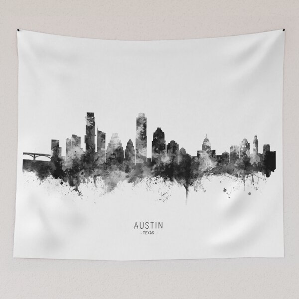 Item preview, Austin Texas Skyline designed and sold by ArtPrints.