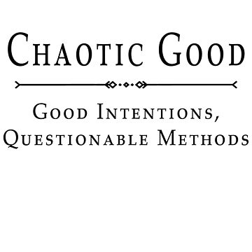 Artwork thumbnail, Chaotic Good Roleplaying Alignment by cmaitken85
