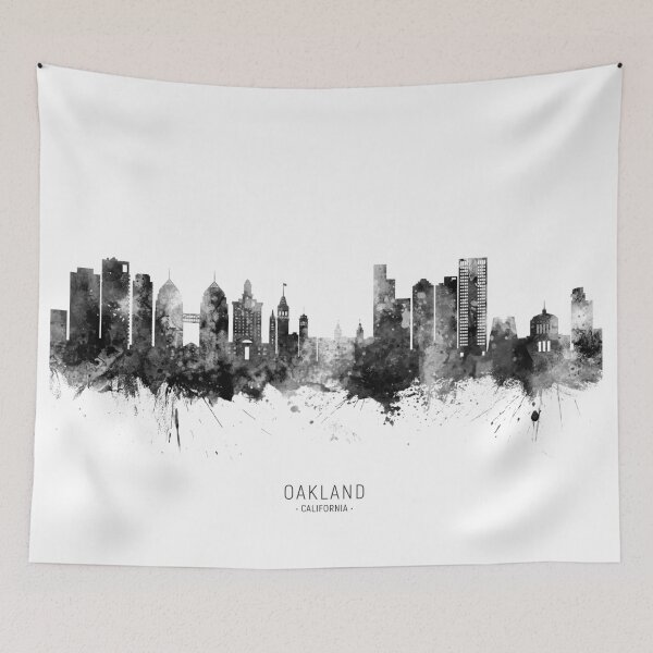 Item preview, Oakland California Skyline designed and sold by ArtPrints.