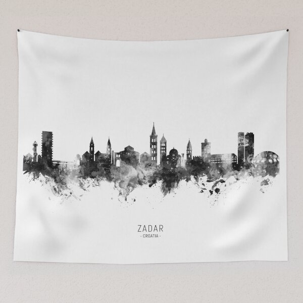 Item preview, Zadar Croatia Skyline designed and sold by ArtPrints.