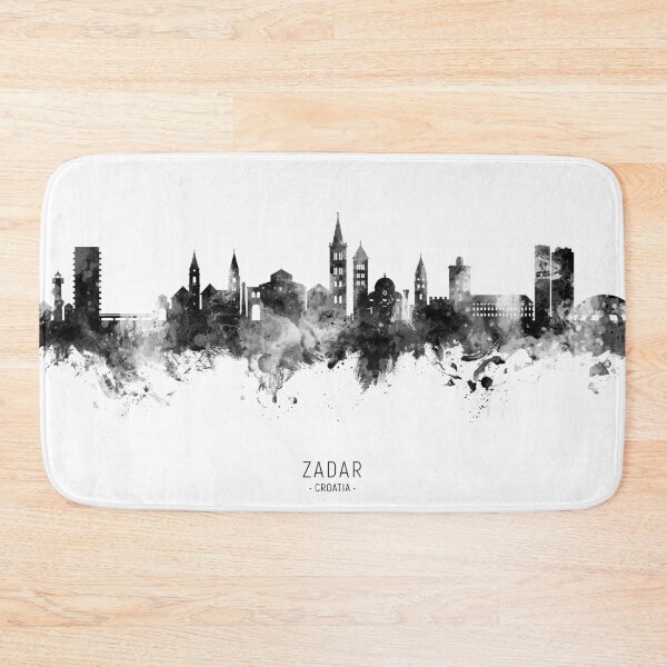 Item preview, Zadar Croatia Skyline designed and sold by ArtPrints.