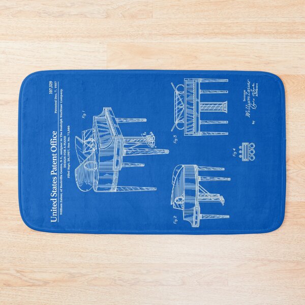 Item preview, Piano Patent - Blueprint designed and sold by FinlayMcNevin.