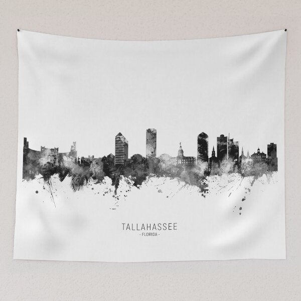 Item preview, Tallahassee Florida Skyline designed and sold by ArtPrints.