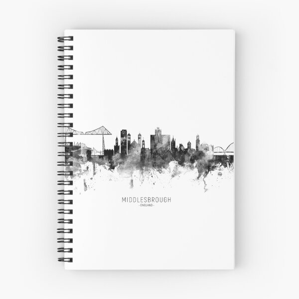 Item preview, Middlesbrough England Skyline designed and sold by ArtPrints.