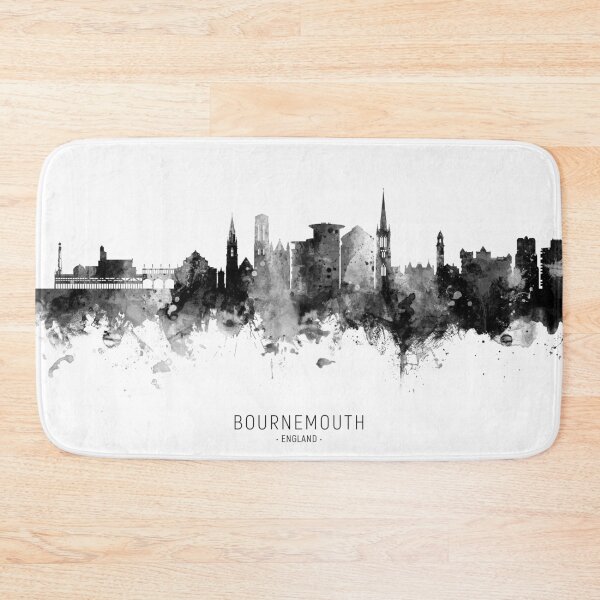 Item preview, Bournemouth England Skyline designed and sold by ArtPrints.