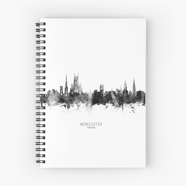 Item preview, Worcester England Skyline designed and sold by ArtPrints.