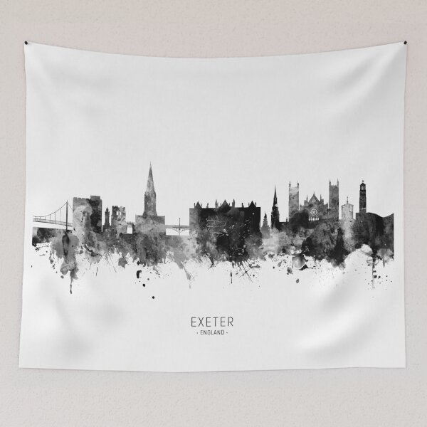 Item preview, Exeter England Skyline designed and sold by ArtPrints.