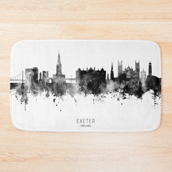 Item preview, Exeter England Skyline designed and sold by ArtPrints.
