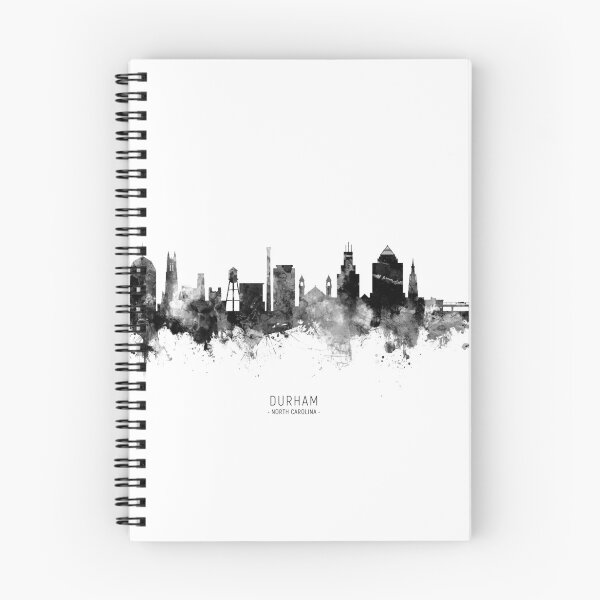 Artikelvorschau, Durham North Carolina Skyline entworfen und verkauft von ArtPrints.
