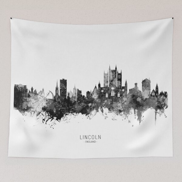 Item preview, Lincoln England Skyline designed and sold by ArtPrints.