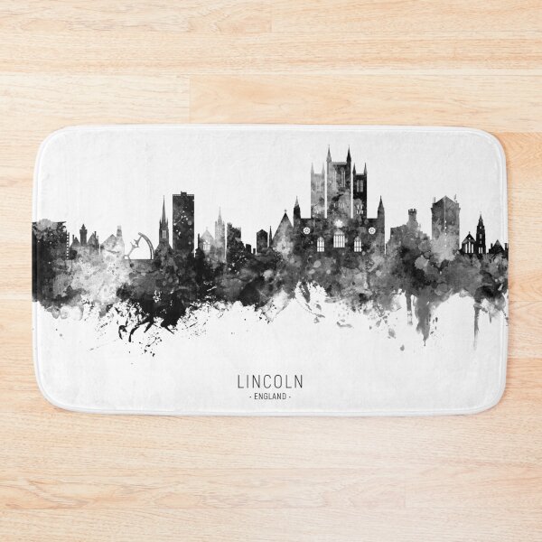 Artikelvorschau, Lincoln England Skyline entworfen und verkauft von ArtPrints.